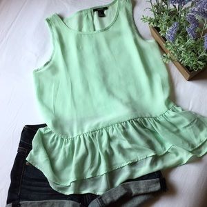 🔥 Seafoam Green Top 🔥